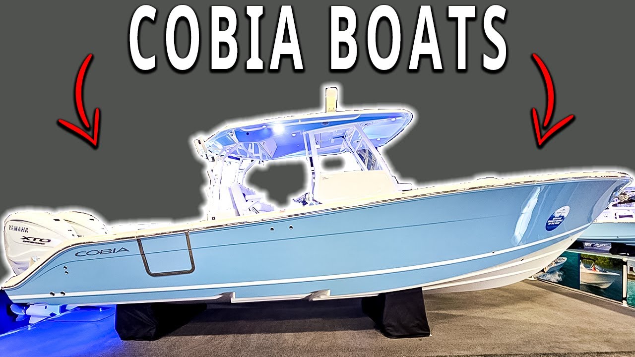 Cobia Boats Are Looking NICE! 2024 Miami Boat Show