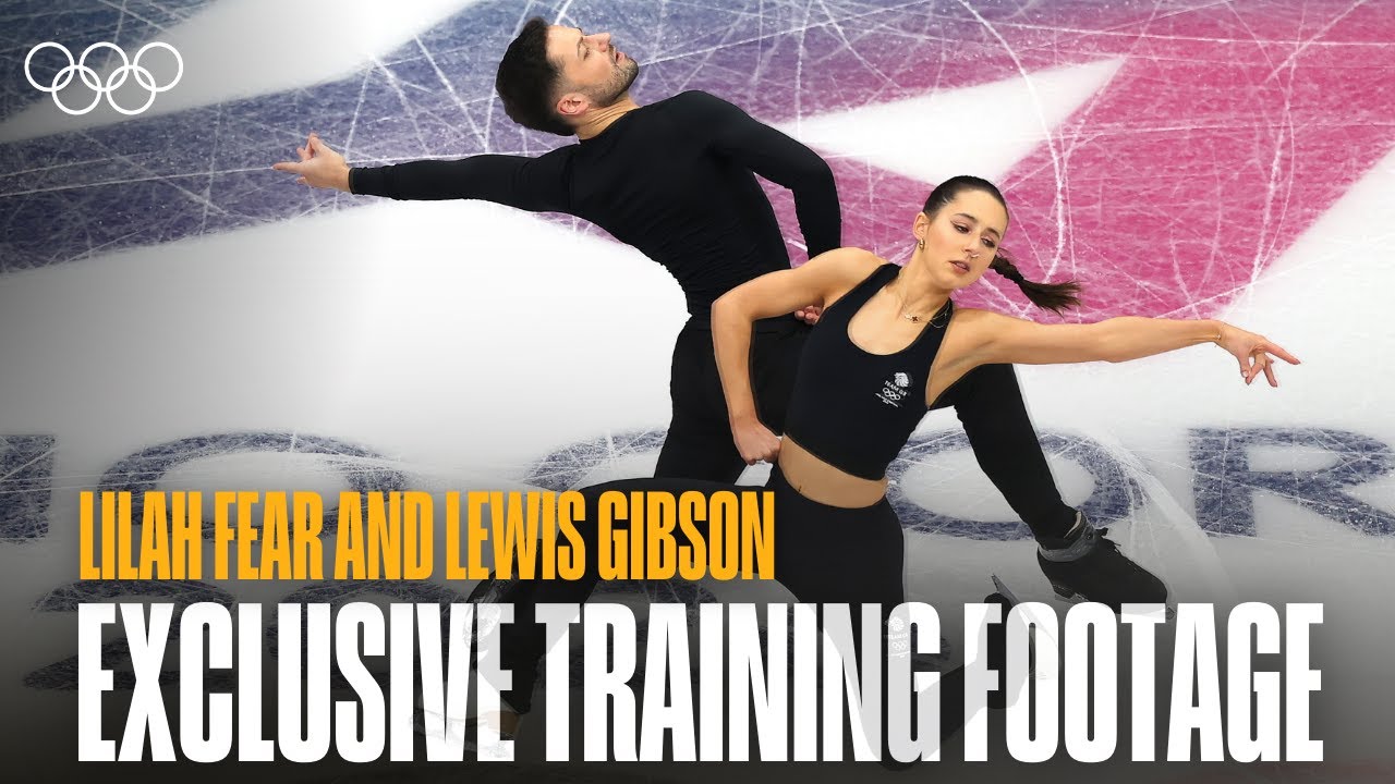 🇬🇧 Lilah Fear and Lewis Gibson Own the Ice | Exclusive Training Footage Ahead of Milano Cortina 2026