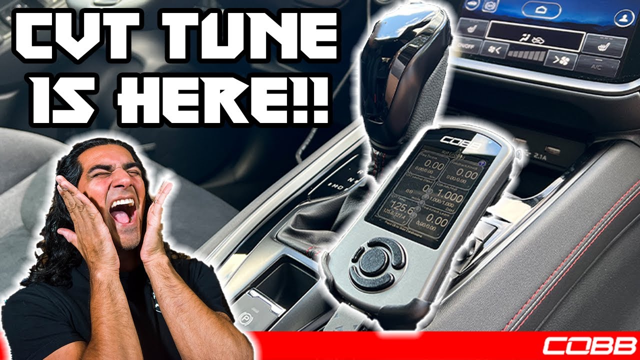 2022-2023 WRX CVT/SPT COBB SUPPORT IS HERE!! // #2022wrx #2023wrx  #cobbtuning