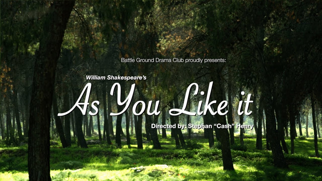 As You Like It - BGHS Drama Club