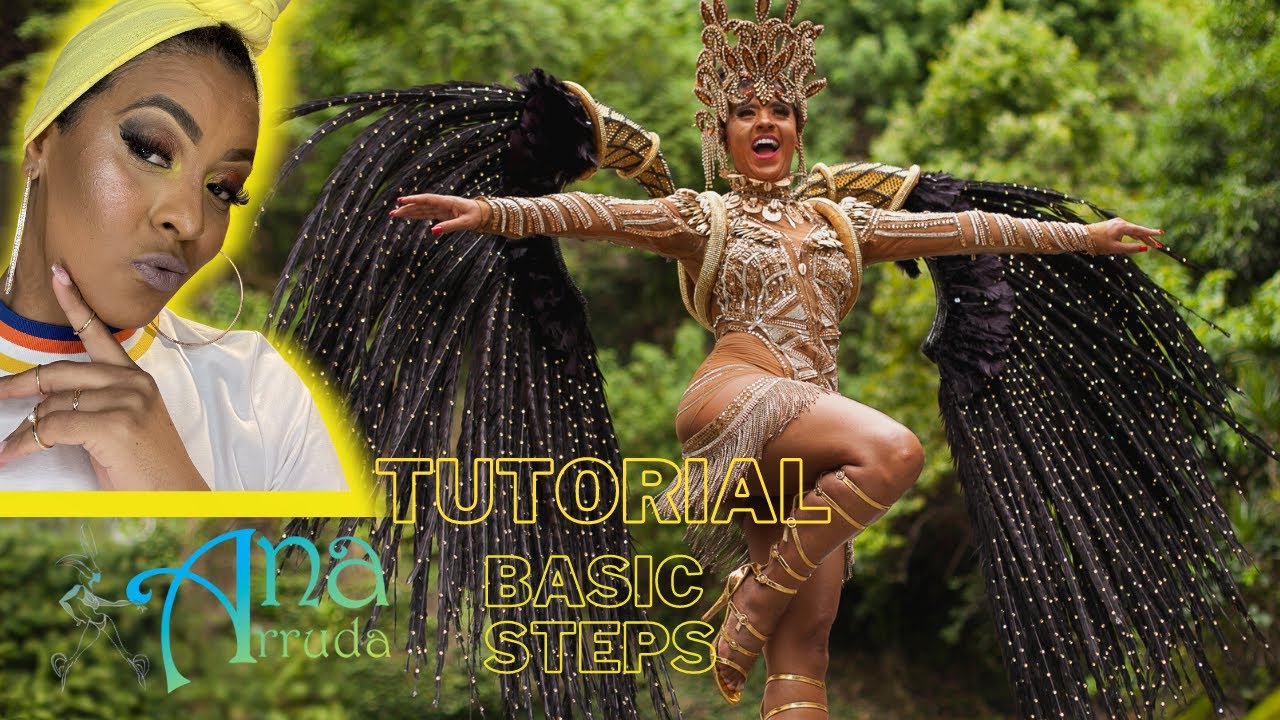 Brazilian Samba Dance - BASIC STEPS Tutorial by Ana Arruda