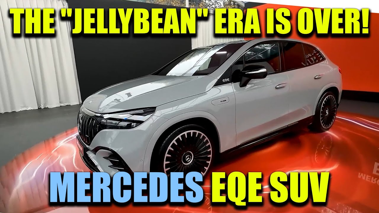 80K for a Melted Jellybean? The Mercedes EQE SUV is a Design Tragedy