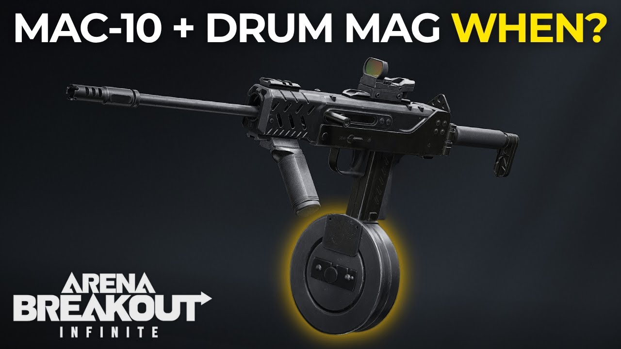 MAC-10 НУЖЕН барабанный магазин в Arena Breakout Infinity