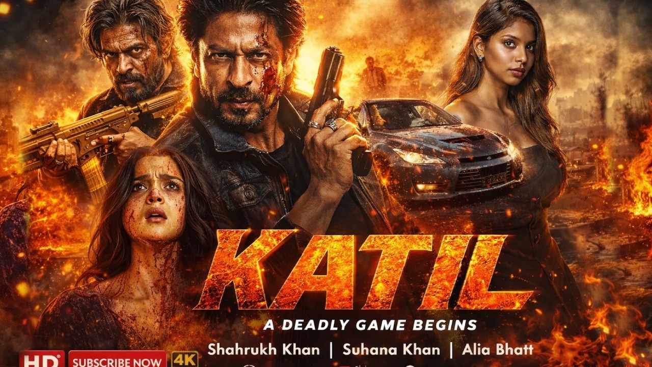 Katil Movie 2026 | Shahrukh Khan, Alia Bhat | Katil Full Bollywood Hindi Action Movie 2026