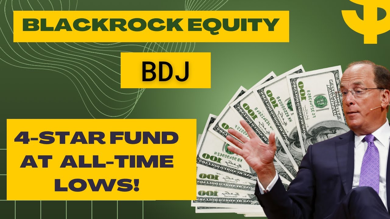 Blackrock Income (BDJ) is a Safe Way to Play Market Recoveries (Closed-End Fund)
