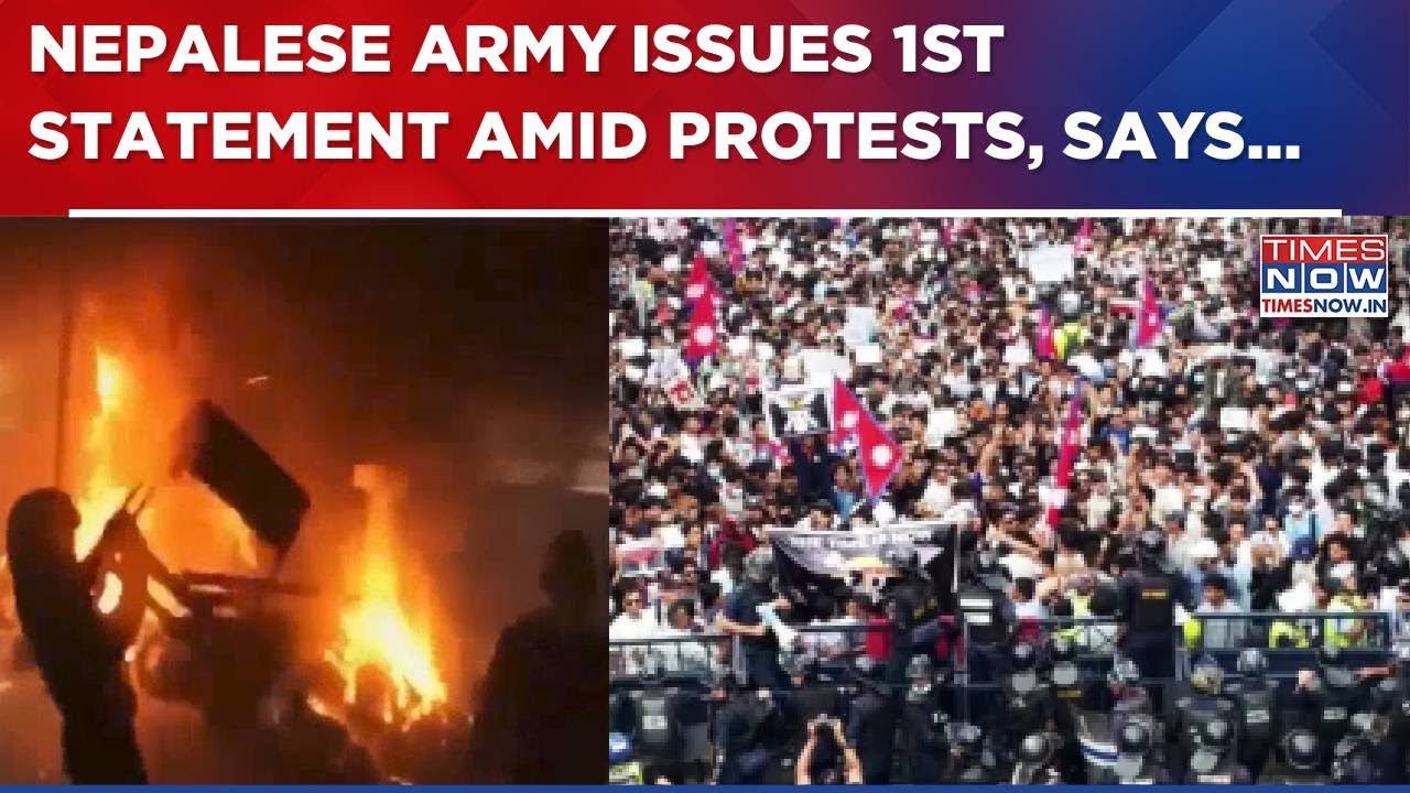 Nepal Protests: Nepalese Army Issues Statement, Urges Citizens For 'Peace & Exercise Restraint'