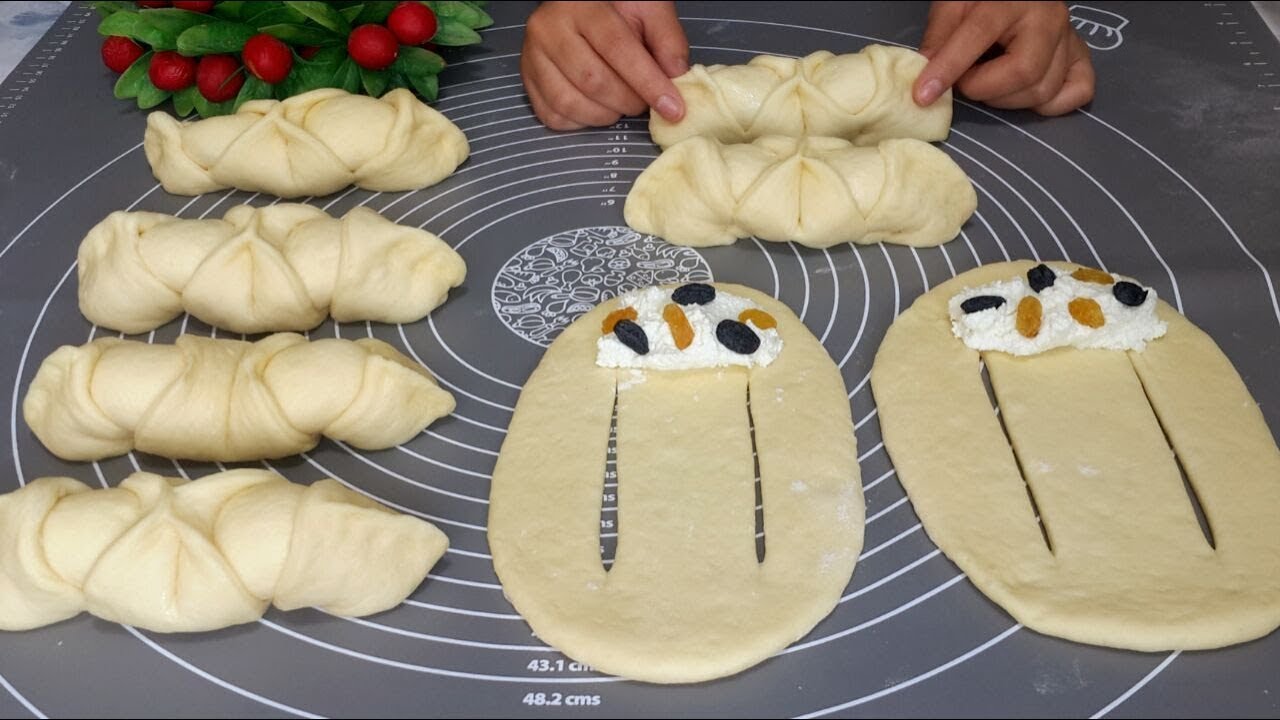 Еще один Вариант Булочки ! СУПЕР Красивые булочки ! Выпечка к Чаю Mazzali