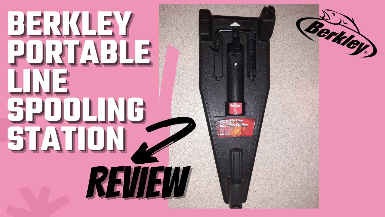HOW TO SET UP AND USE THE BERKLEY LINE SPOOLING STATION FOR A SPINNING REEL