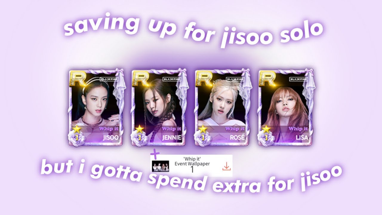 blackpink whip it le theme + wallpaper 🖤 superstar yg