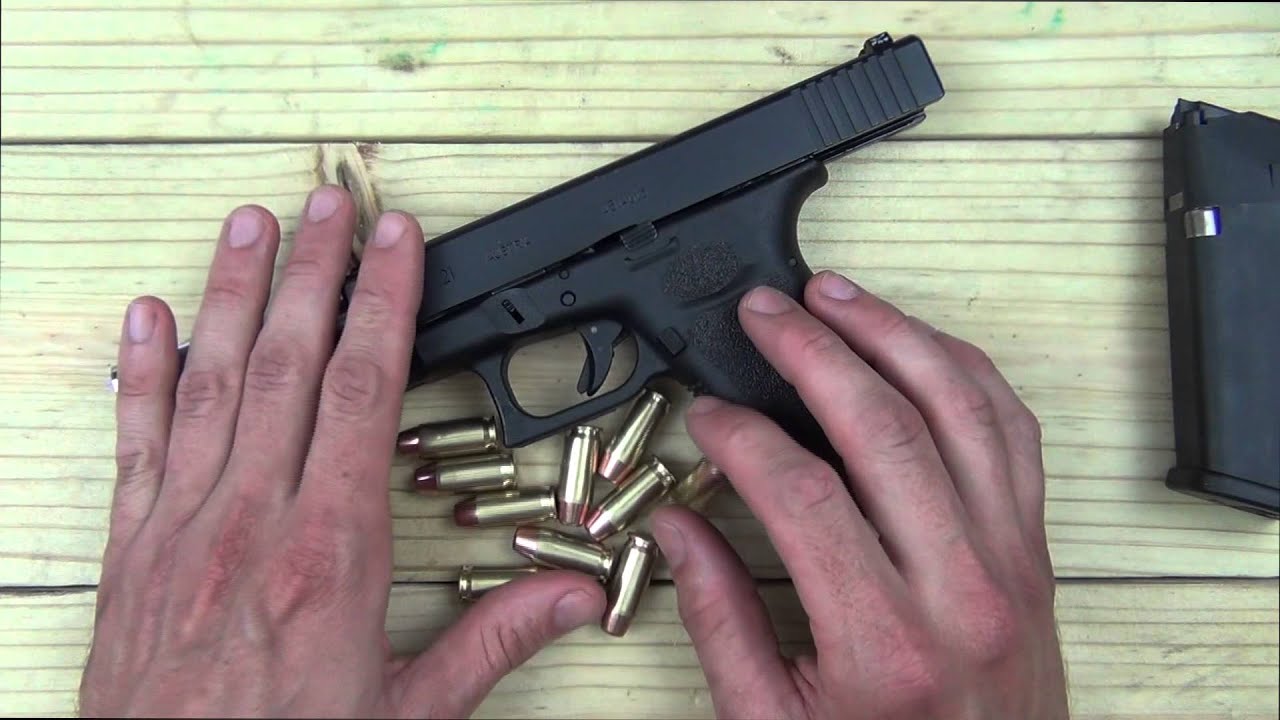 Обзор и обзор комплекта для переоборудования пистолета 460 Rowland Glock 21 Hand Cannon (HD)