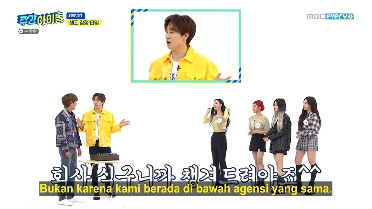 (SUB INDO) WEEKLY IDOL EPS. 513: AESPA