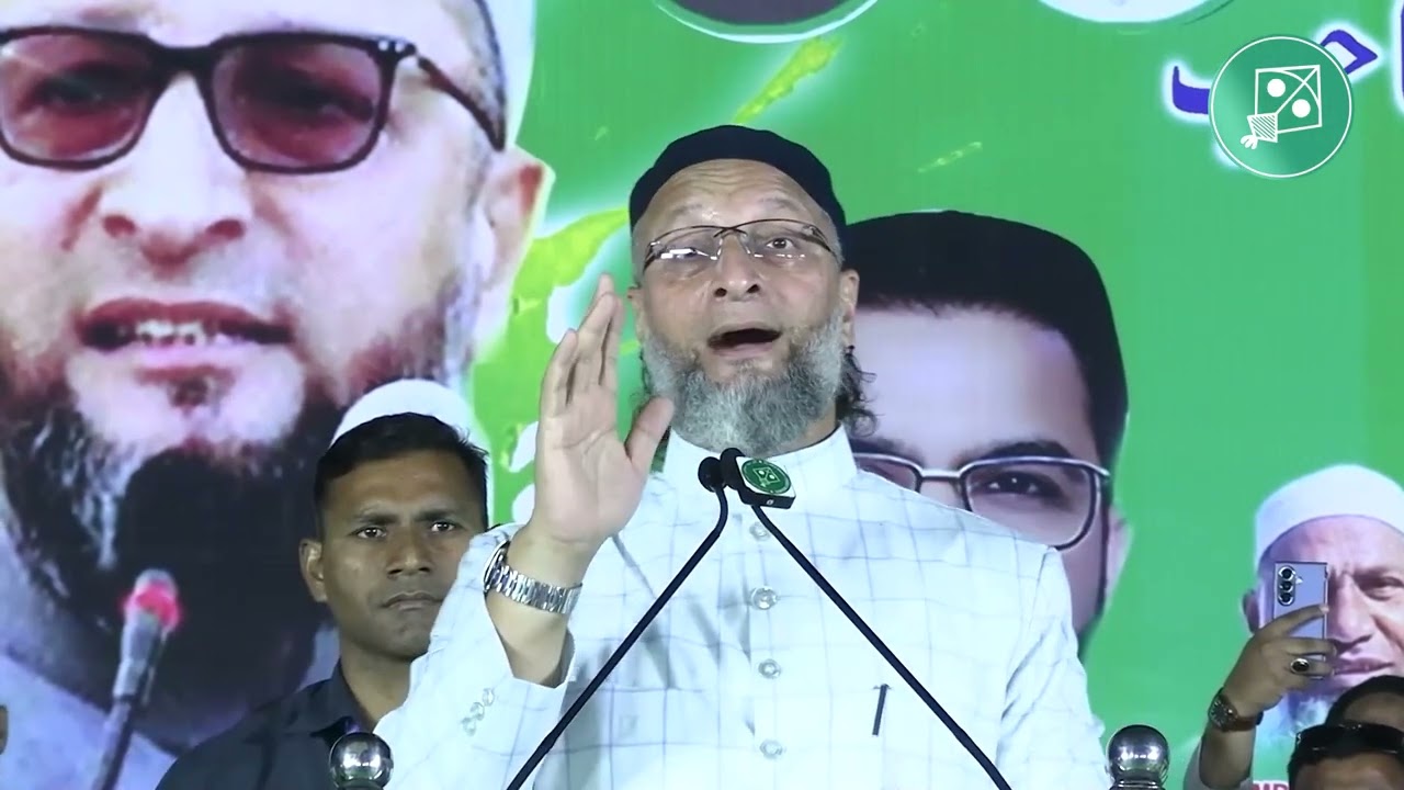 InshaAllah! Nirmal mein 10 se zyada AIMIM ummeedwaar kamyaab honge | Barrister Asaduddin Owaisi