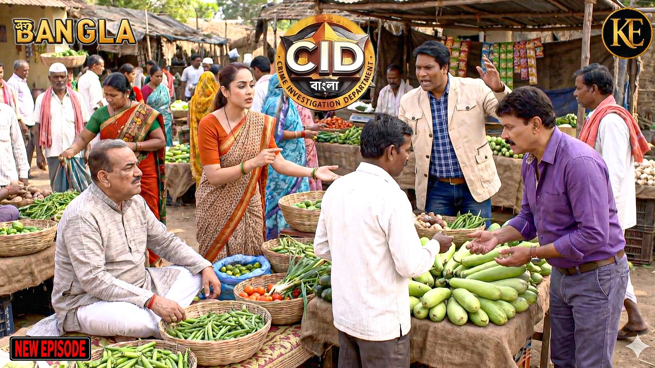 ছদ্মবেশে সবজি বাজারে পৌঁছেছে সিড দল || CID || BANGALA | 2026