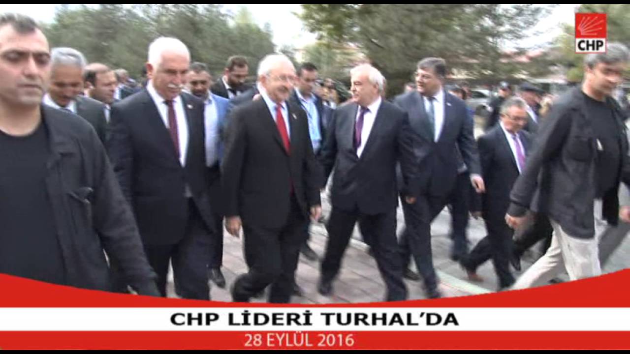 CHP LİDERİ TURHAL'DA 28/09/2016