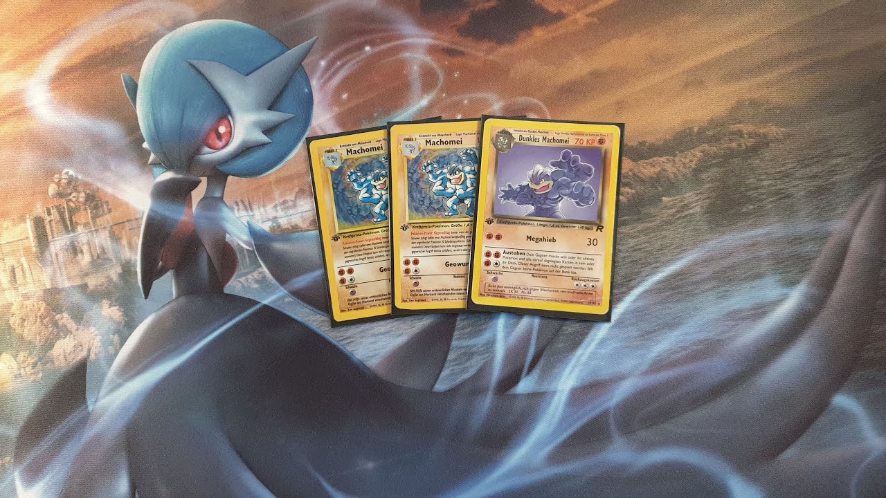 Deck Profile Pokemon - Dark Machomei Kampf - Basis Djungel Fossil Format