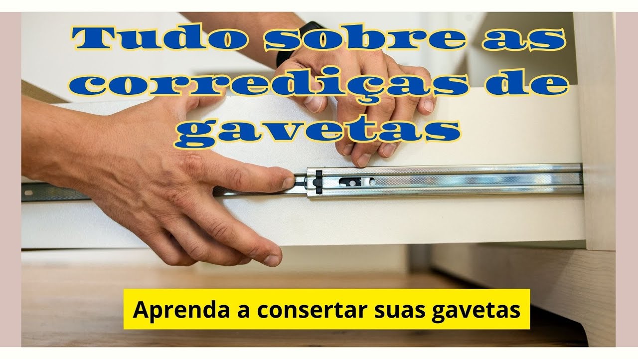 Tudo sobre corrediças de gavetas - EP256