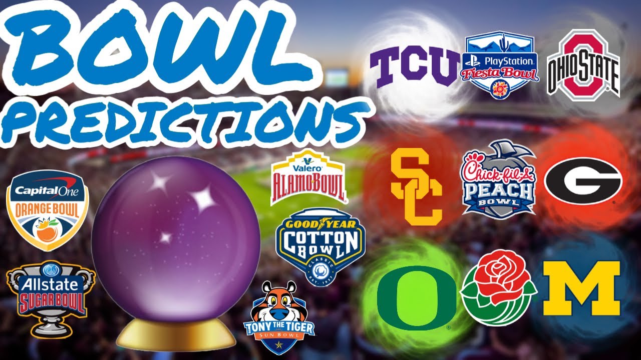 *UPDATED* College Football 2023 Bowl Predictions