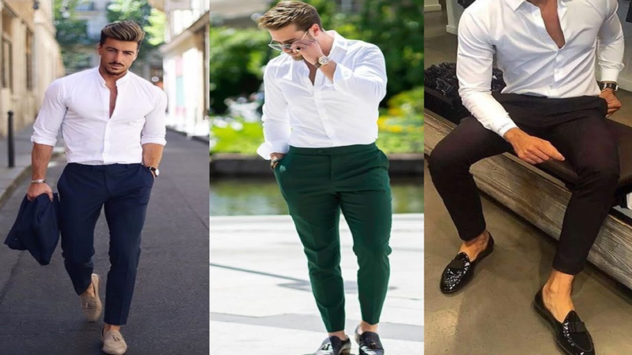 OUTFITS CON CAMISAS DE COLOR BLANCO.