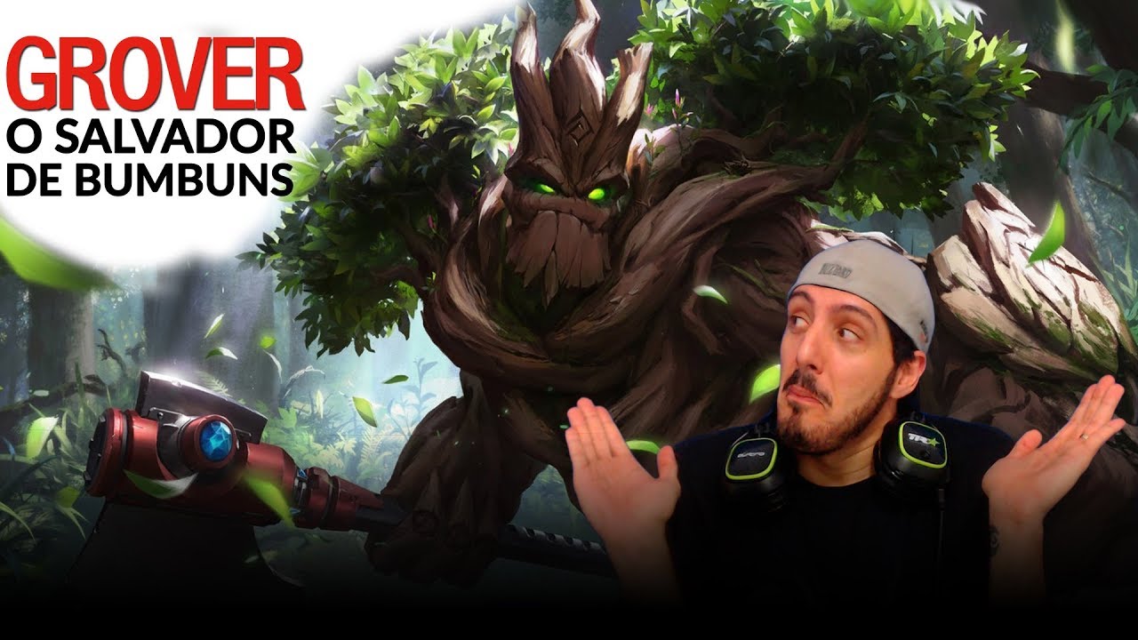 PRIMEIRA VEZ JOGANDO DE GROVER! FOI INACREDIT&Aacute;VEL! | Paladins Brasil