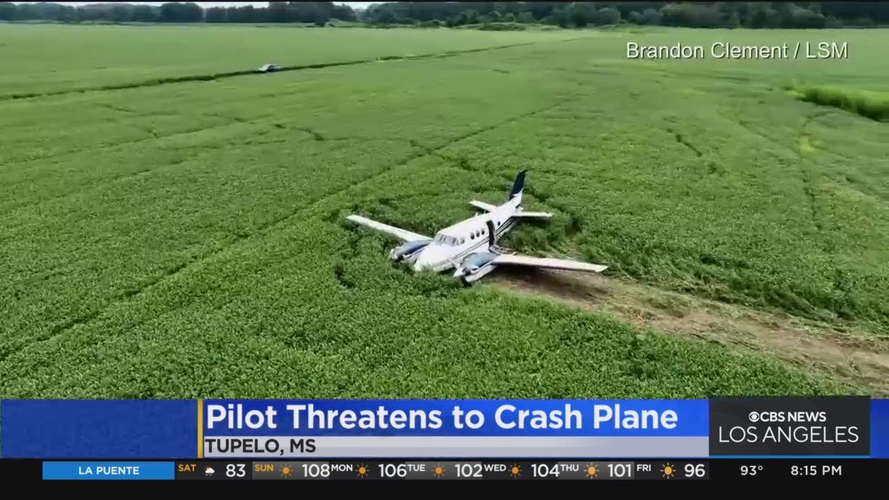 Pilot allegedly steals, threatens to crash plane in Mississippi