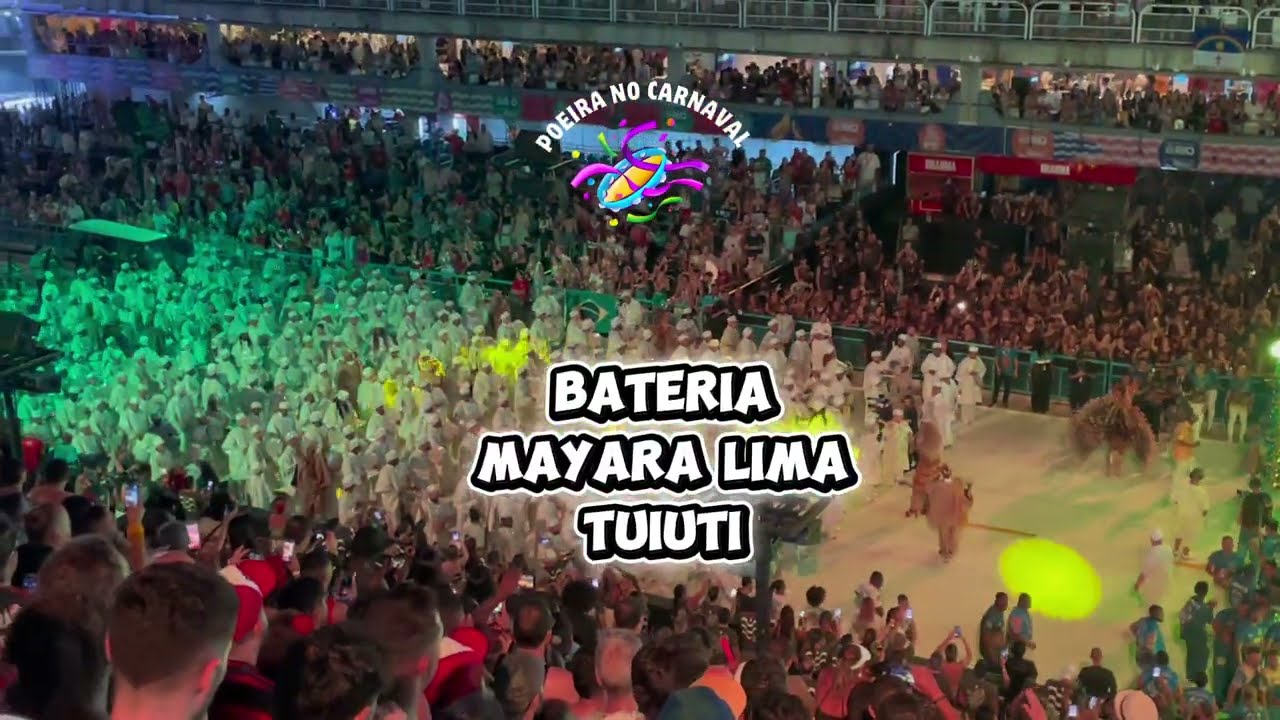 Super Som Bateria Paraiso do Tuiuti  e Mayara Lima 