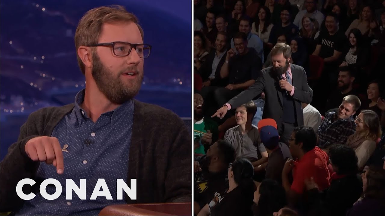 Rory Scovel On His #ConanNYC Crowd Work | CONAN on TBS