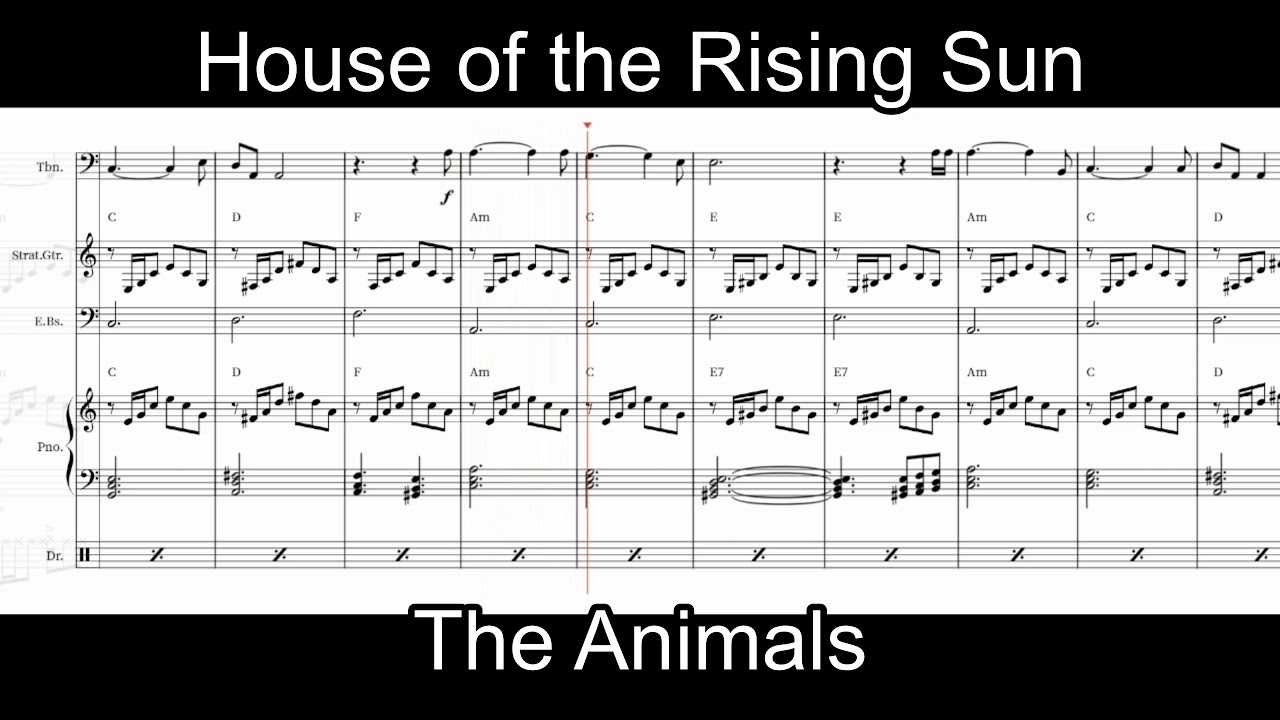 House of the Rising Sun - Trombone Soloist with Accompaniment