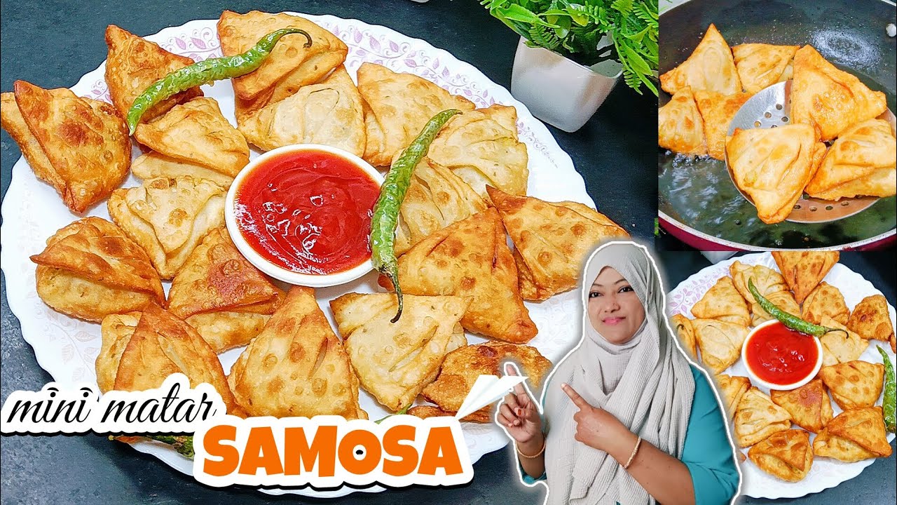 Unique Mini Matar Samosa | Samosa Recipe | 