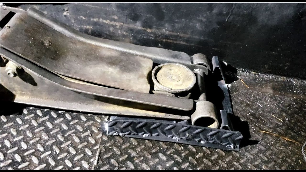 Making Floor Jack Mount for Truck Bed / Trailer