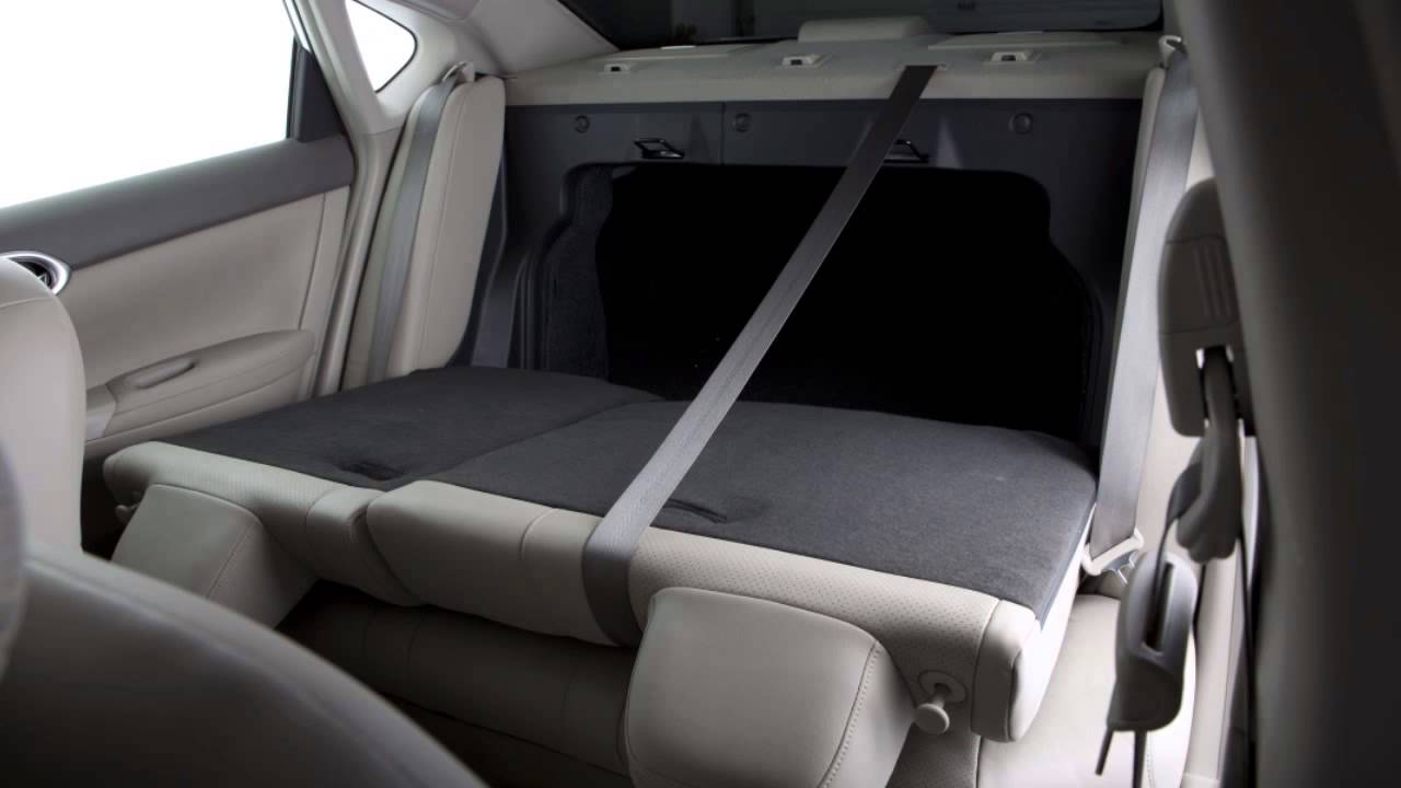 2013 NISSAN Sentra - Folding Down the Rear Seats