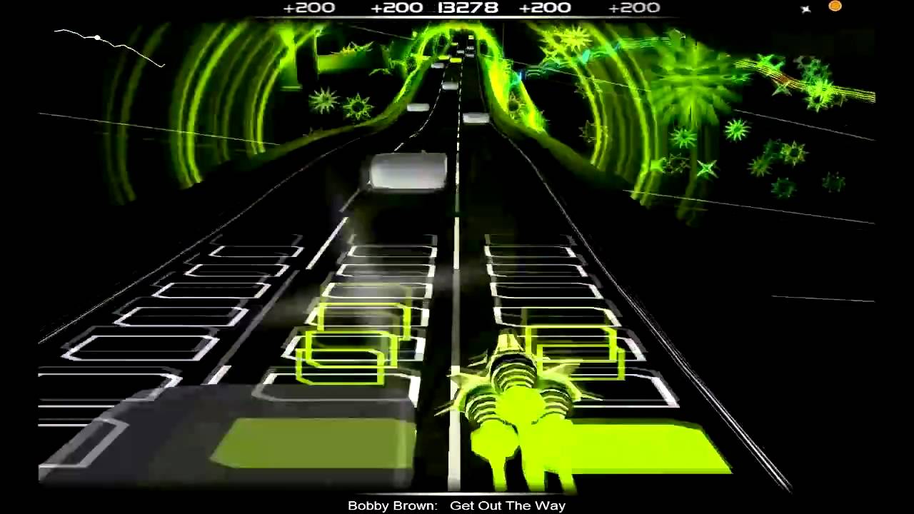 Audiosurf: Bobby Brown - Get Out The Way