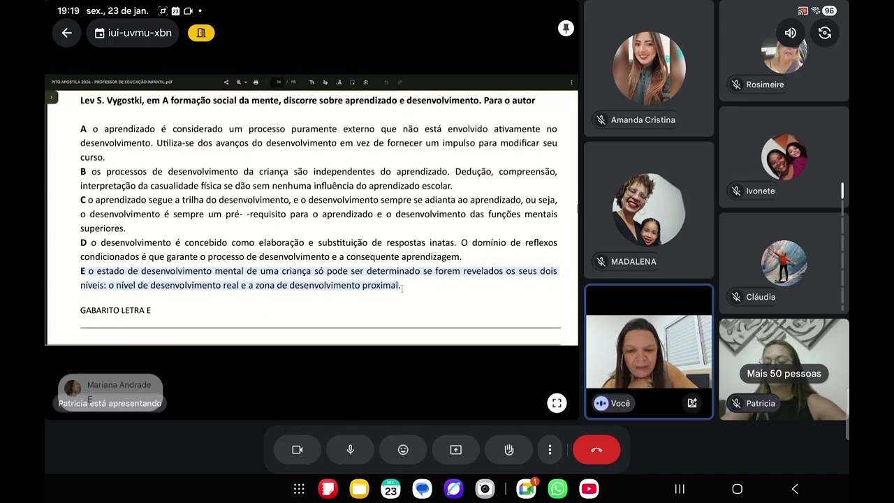 Educação Infantil  - Aula 3 