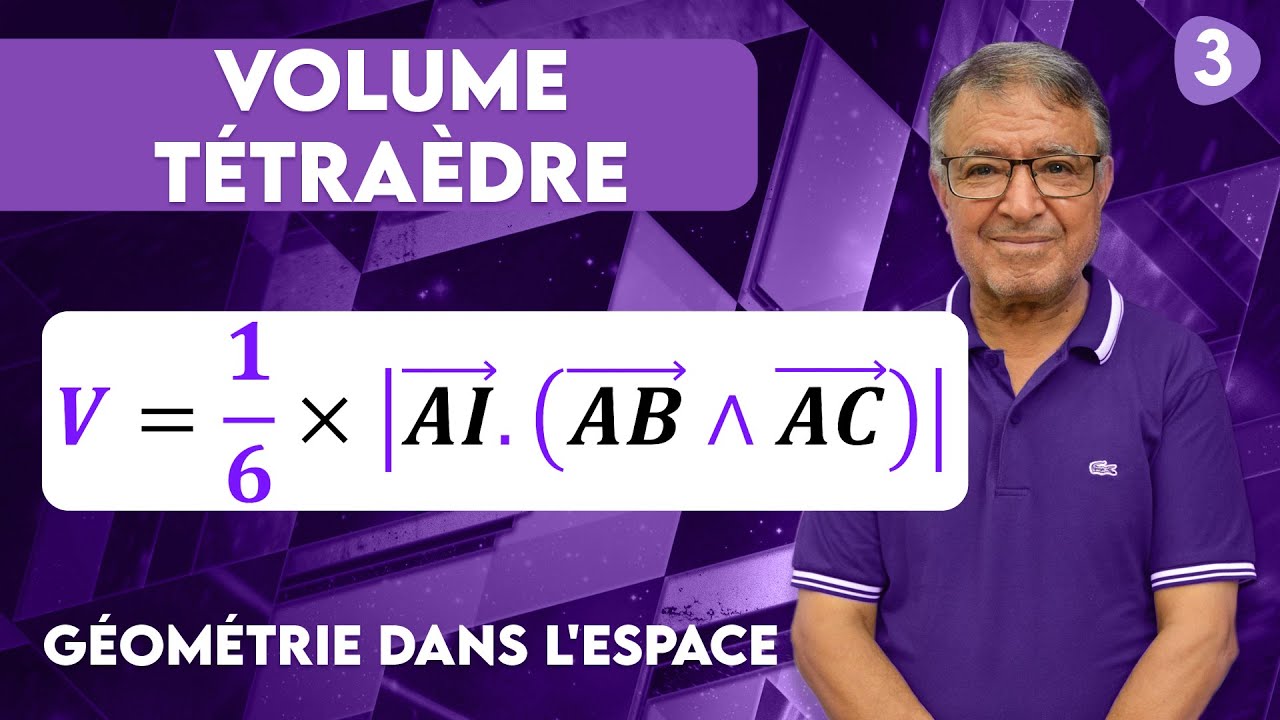 Volume tétraèdre – Géométrie dans l’espace | Terminale / Bac Maths