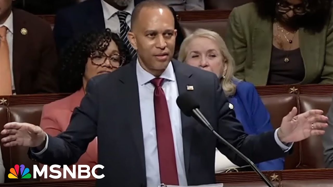 Jeffries breaks record for longest House floor speech