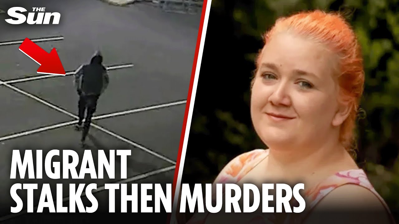 Migrant LAUGHS after &lsquo;stalking & murdering&rsquo; asylum hotel worker in horror attack