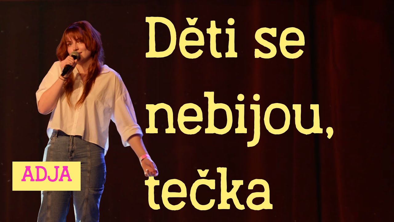 ADJA - Děti se nebijou, tečka / slam poetry