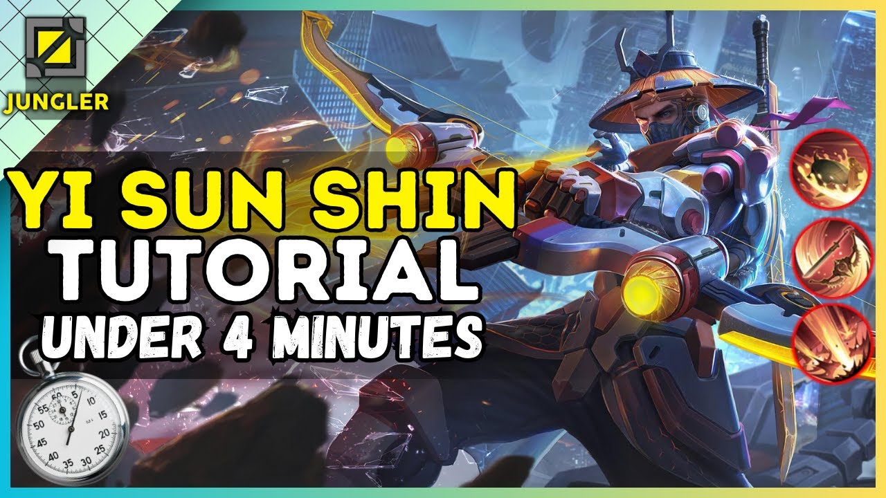 4-Minute Yi Sun-Shin Tutorial Jungle (MLBB S34)
