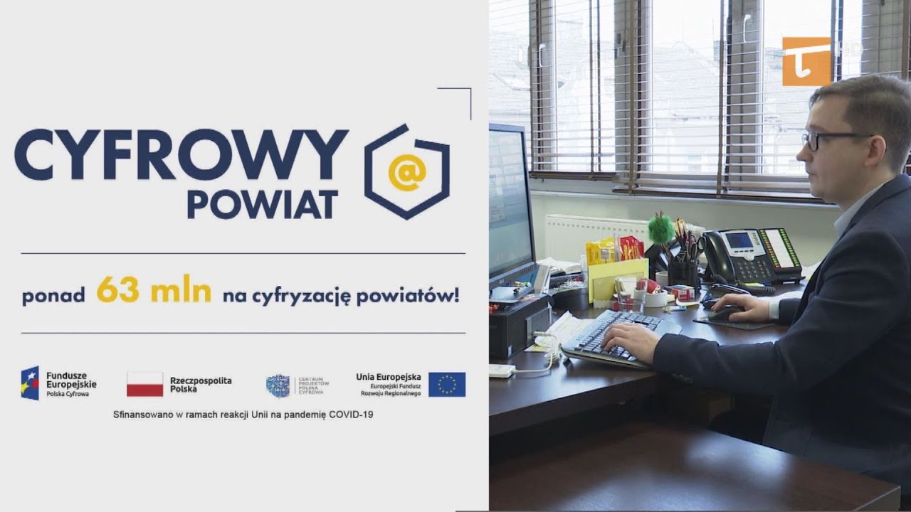 Tczewskie starostwo w projekcie cyfrowy powiat - Tv Tetka Tczew HD