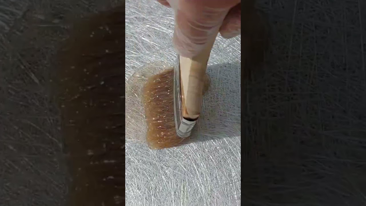 ☀️glass matting and resin😎