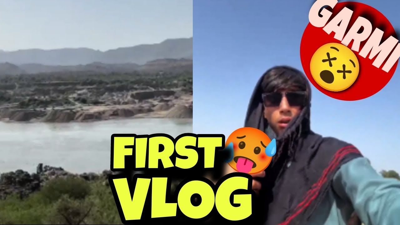 My First Vlog In Village 😃😂Going To River Indus | FIRST VLOG | VILLAGE.