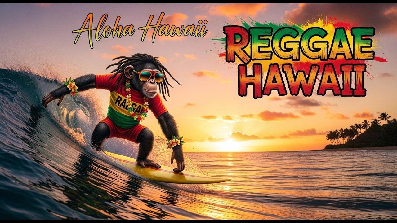 Rasta Monkey Grooves 🌴 Tropical Reggae Escape 2026 | Island Chill Vibes & Positive Energy