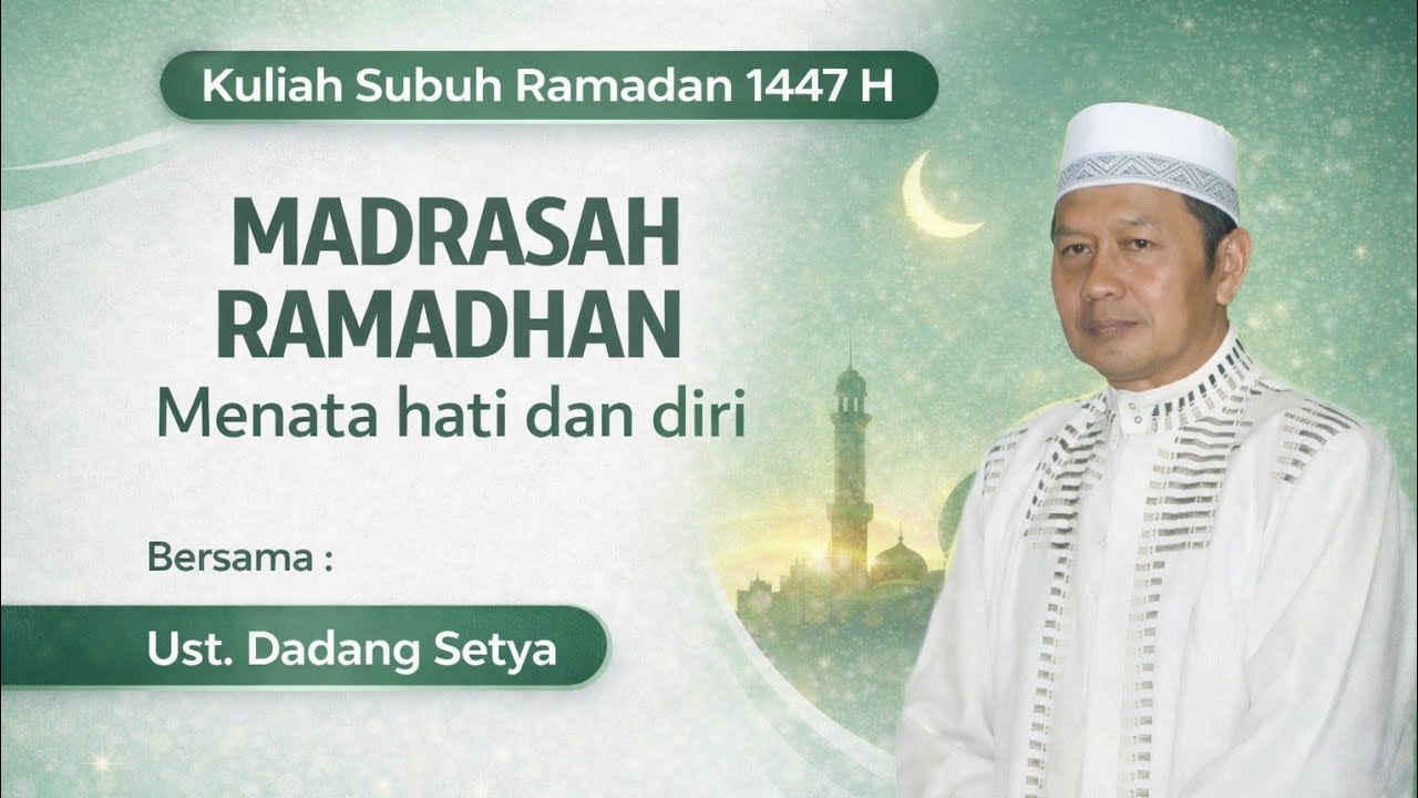 Kuliah subuh 5 Ramadan | Masjid Riyadlul Muttaqin