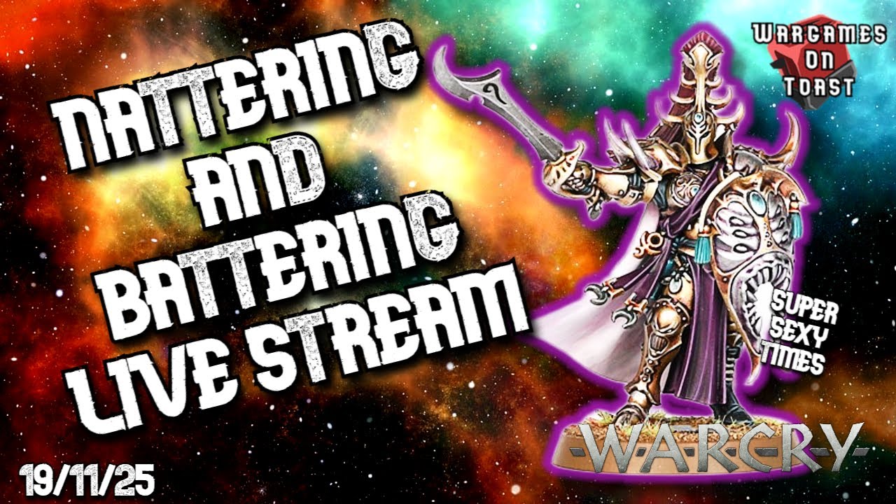 Getting Weird With Slaanesh? Nattering And Battering Live Stream