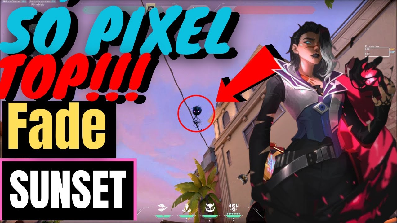 MELHORES PIXELS de FADE no Mapa SUNSET