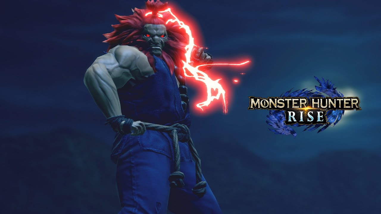 Nintendo Switch『モンスターハンターライズ』ストリートファイターコラボ紹介映像