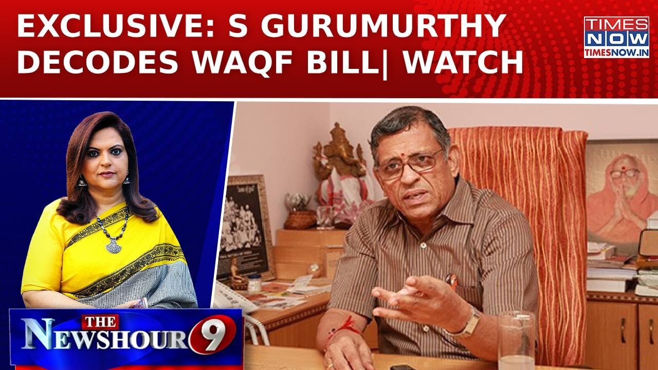 S Gurumurthy Exclusive: Thuglak Editor Decodes Waqf Bill With Navika Tabled By Modi Govt| Newshour