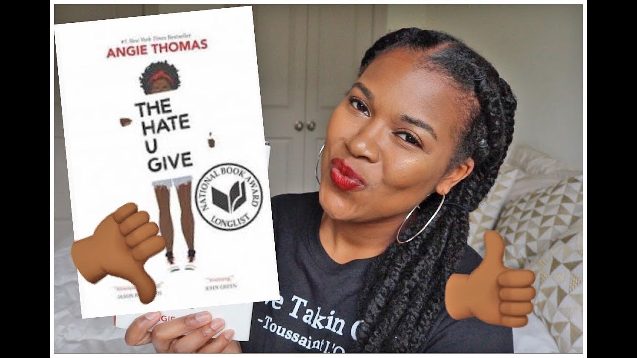 THE HATE U GIVE Angie Thomas Book Review | THUG LIFE