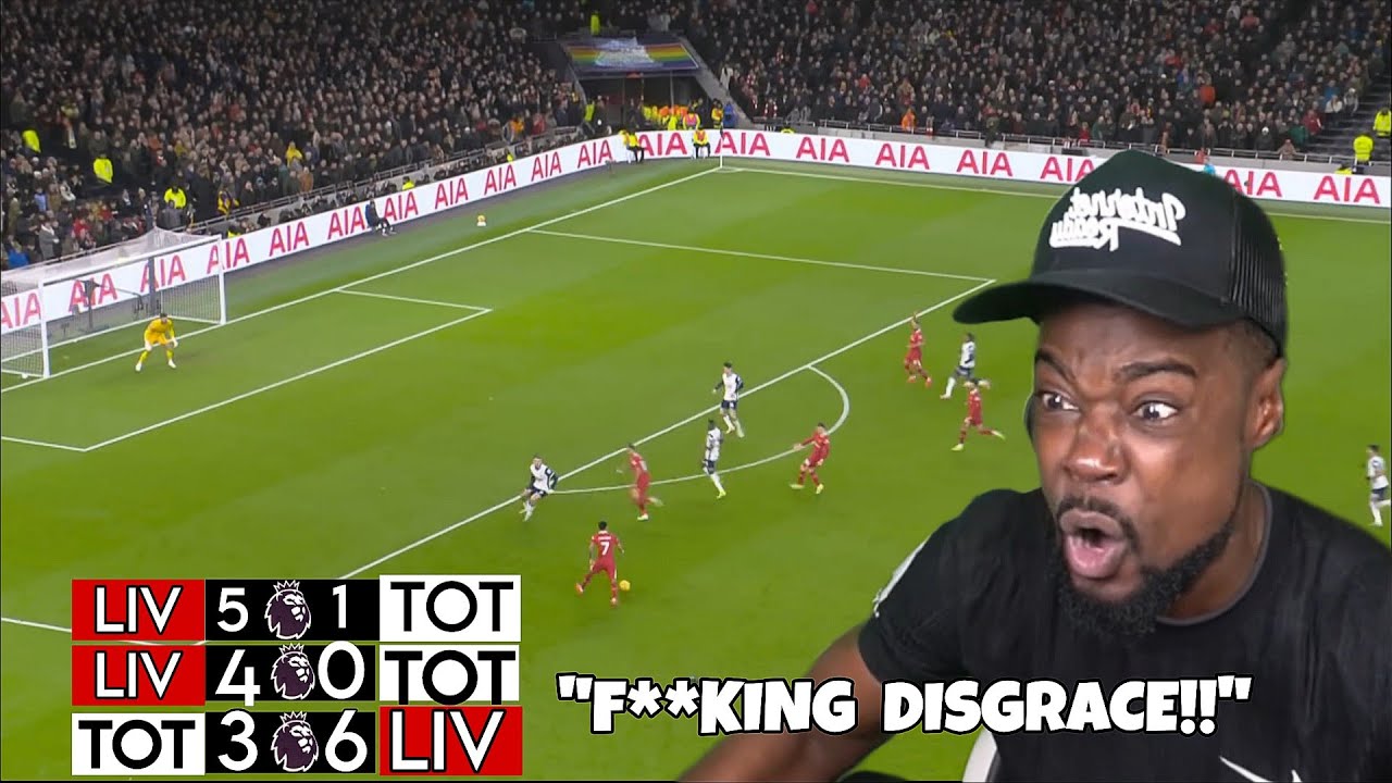 Expressions FURIOUS Reactions To Liverpool DESTROYING Tottenham 