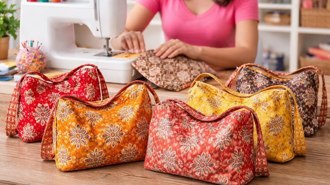 2 Cute and Incredibly Easy Gift Bag Sewing Ideas 🎁 Special Gift Bag Sewing Ideas 👜