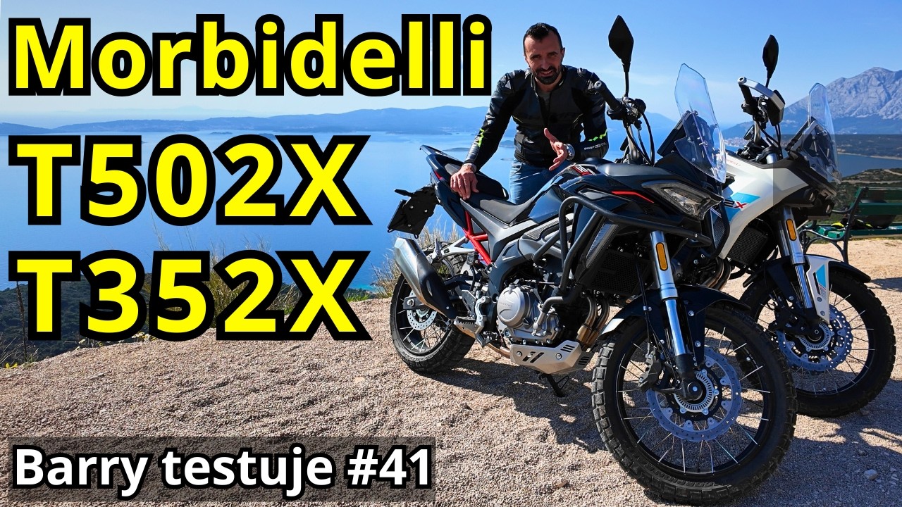 Morbidelli T502X i T352X - pierwsza jazda / pierwsze wrażenia! Barry testuje #41